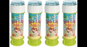 8x stuks bellenblaas zeeleven met spelletje 60 ml