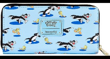 Loungefly: Fantastic Beasts - Tweety & Sylvester AOP Zip Wallet