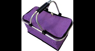 Opvouwbare Lichtgewicht Koeltas - 60 x 23 x 26 cm - 24 Liter - Paars
