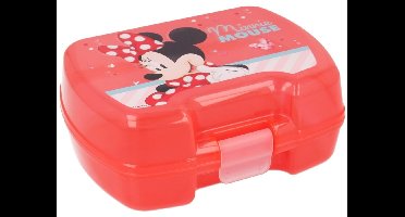 Disney - Minnie Mouse - Broodtrommel - Lunchbox - Rood
