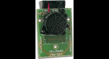 Whadda Soldeerkit, DIY, wateralarm, afneembare watersensor, detectiealarm, 9 V-batterij