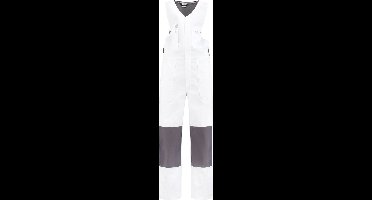 Top Rock Bodybroek katoen/poly BBC6040-021 - 0162 Wit/Grijs - 56