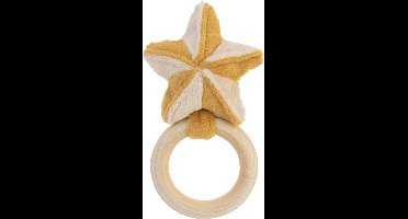 Happy Horse Ster Rammelaar - Okergeel - Baby cadeau