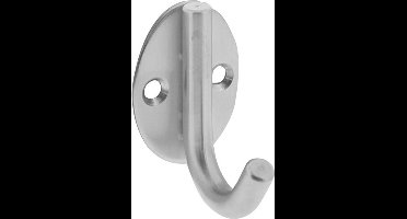 Intersteel Jashaak ovaal rvs geborsteld