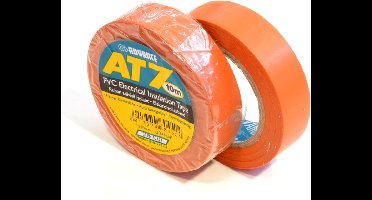 Advance AT7 PVC - Isolatietape - 15mm x 10m - Oranje - Stuurlint - Stuurtape