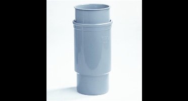 Expansiestuk Mof/Spie 125 Pvc Grijs