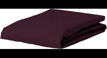 ESSENZA Premium Percale Hoeslaken Burgundy - 180x220