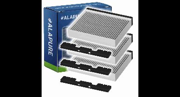 3x CleanAir Koolstoffilter voor Siemens 17006611 / LZ31CXB14