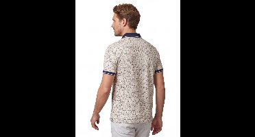 Baileys poloshirt korte mouw beige
