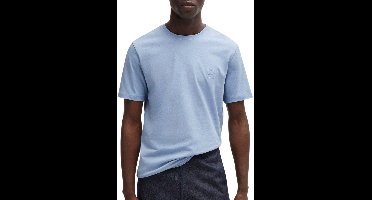 BOSS T-shirt Tales Open Blauw - Maat XXL - Heren - Casual T-shirts