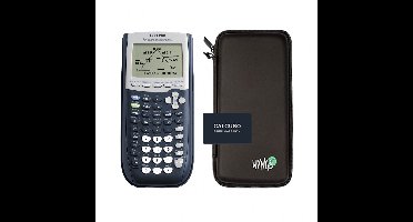 TI-84 Plus incl. WYNGS Beschermhoes Zwart - Grafische Rekenmachine - Basis Pakket