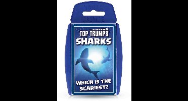 Winning Moves kaartspel Top Trumps haaien educatief spel.