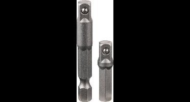 KWB Adapterset voor Dopsleutels 1/4 30-50 mm 2-Delig