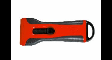 Glasschraper Rood/Zwart – Met 4 Reservemessen 13x5cm