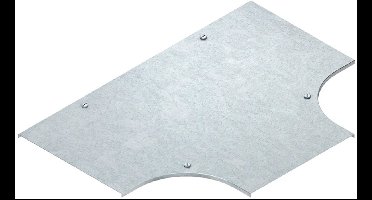Niedax kabelgoot RTSDV deksel T-stuk met draaisluiting staal 100mm (161551)