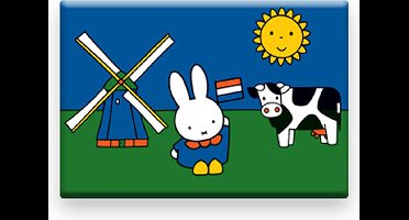 Nijntje Koelkastmagneet Tinplate Weiland