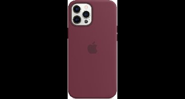 Apple - Siliconenhoesje - MagSafe - iPhone 12 Pro Max - Pruimenpaars