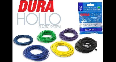 Preston dura hollo elastic size 16 geel