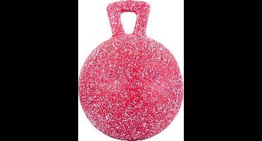 Jolly Pets Jolly Ball – Ø 25 cm - Paarden speelbal met Mintgeur – Ter vermaak in de stal en in het weiland - Bijtbestendig - Rood/Wit