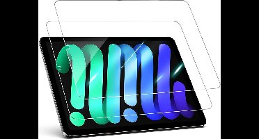 Screenprotector Geschikt voor iPad Mini 6 Screen Protector - Beschermglas - Screenprotector iPad Mini 6, 8.3 Inch 2 Pack - Ntech