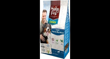 Hobbyfirst canex adult fish & rice maxi - 12 kg - 1 stuks