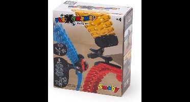 FleXtreme - Bevestigingsset - 2 klemmen en 3 railsteunen - racebaanonderdeel - flexibel circuit - vanaf 4 jaar