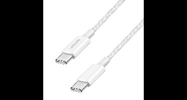 LogiLink CU0340 USB-kabel USB 2.0 0,5 m USB C Wit