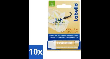 10 x Labello Lippenbalsem Vanilla Buttercream 4.8 gr - Lippenbalsem - Vanille - Hydratatie - Sheaboter - Lippen Verzorging