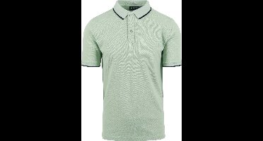 Suitable Respect Polo Tip Ferry Lichtgroen - Maat L - Heren - Polo shirt Heren met Korte mouw