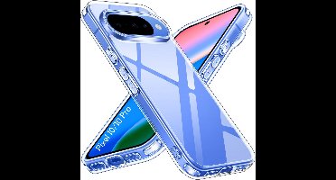 Hoesje geschikt voor Google Pixel 10 Pro backcover Shockproof siliconen Transparant