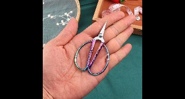 Roestvrijstalen kleermakersschaar, kruissteek, draadborduurschaar, stoffenschaar