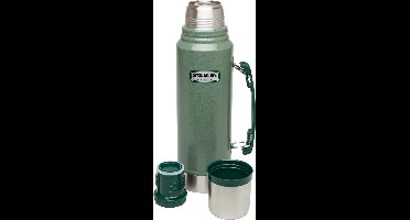 Stanley Classic Vacuum Bottle 1Liter Hammertone Groen