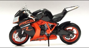 KTM 1190 RC8 R Motor Model Welly Schaal 1:10 Metaal