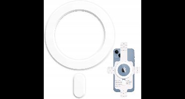 Tech-Protect Magmat MagSafe Ring - Universeel, Wit