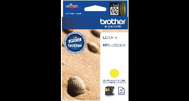 Brother LC-12EY - Inktcartridge / Geel