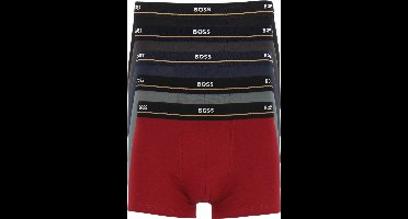 Boss Essential Trunk Boxershorts Heren (5-pack) - Maat M