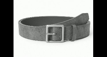 S&E Retro Gesp Riem – Klassiek & Verstelbaar - Maat 100 - Grijs