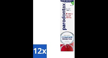 12 x Parodontax - Tandpasta - Complete Protection - Extra Fresh - 75 ml - Tandpasta - Tandvlees - Bloedend Tandvlees - Mondhygiëne - Tandplak
