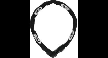 ABUS Kettingslot met cijfercode - Gehard staal - 110 cm - Zwart - Beveiligingsniveau 7