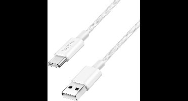 LogiLink CU0321 USB-kabel USB 2.0 1 m USB A USB C Wit