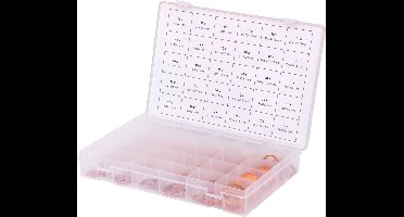 KS Tools 300-delige Afdichtingsringenset 5-28 mm koper