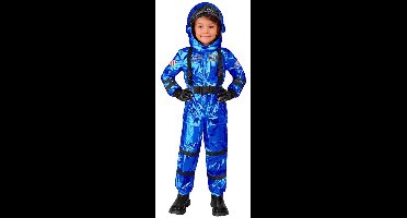 Astronaut blauw kostuum Lara kind