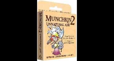 Munchkin 2 - Uitbreiding Unnatural Axe - Engelstalig Kaartspel