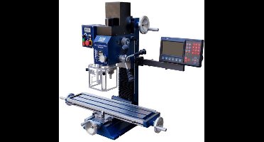 HBM Freesmachine BF 30 grote Tafel 3 Assig Digitaal Uitleessysteem