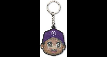 Mercedes Mapf1 Fw Lh karikatuur sleutelhanger neongeel - UNI