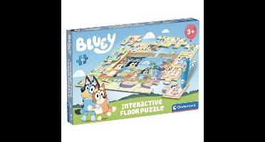 Clementoni - Bluey - Interactieve Vloerpuzzel - 24 stukjes - Legpuzzel