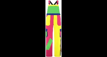 Party Tuinbroek Multikleur Volwassenen Premium - Maat XXXL