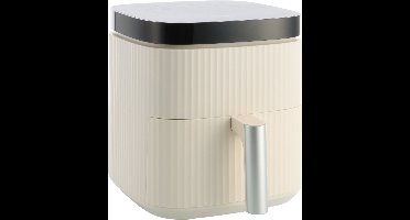 Greenpan Silhouette Air Fryer XL - 5L - enkele mand - tot 4 personen - PFAS-vrij - 12 programma's - Automatisch uitschakelen - Met timerfunctie - Cream