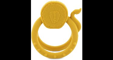 Trixie Sensorische bijtring Mr. Lion – 0m+ – 100% siliconen - Ideaal voor doorkomende tandjes
