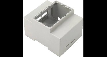 Joy-it RB-CaseP4+07 SBC-behuizing Geschikt voor serie: Raspberry Pi® Voor DIN-railmontage Grijs